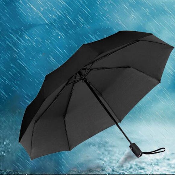 Variety To Go Windproof Compact Travel Umbrella, Auto Open/Close, Folding - Picture 3 of 11